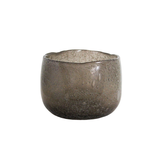 Teelichthalter aus Glas