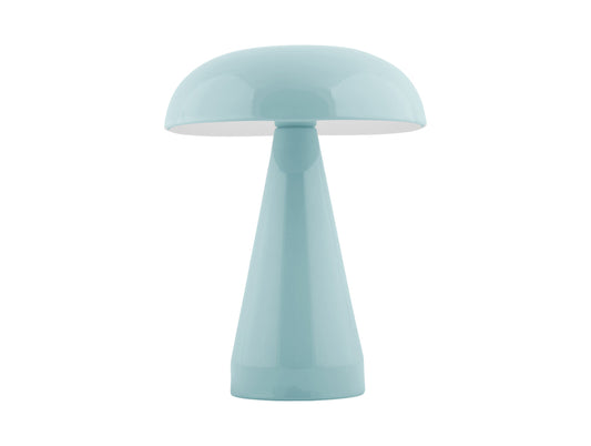 Kabellose Rachel LED-Tischleuchte in Misty Blue