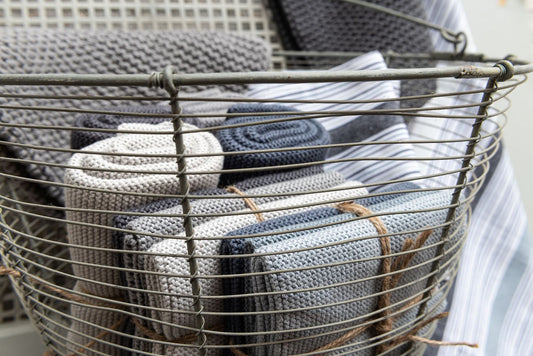 Gestrickte Handtücher