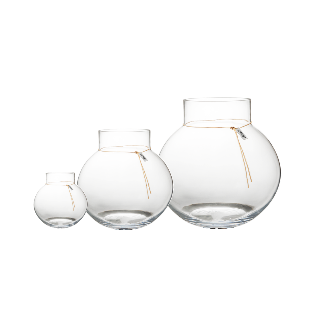 Vase aus Glas