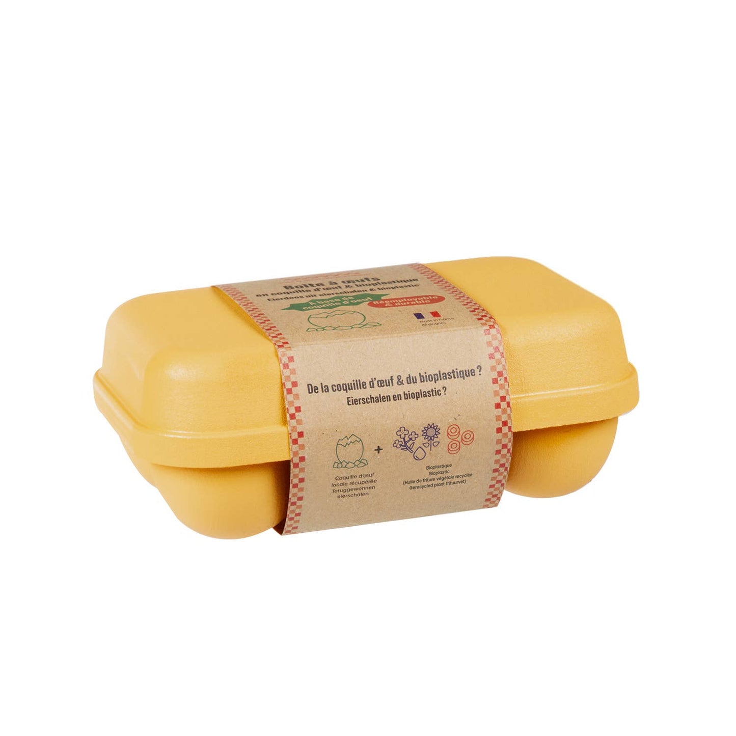Eierbox aus Eierschale für 6 Eier