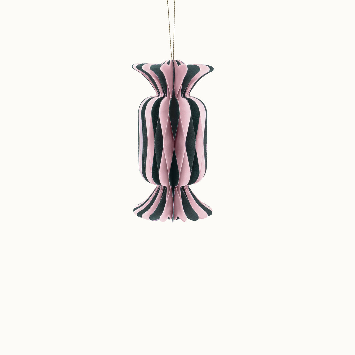 Bonbon-Baumanhänger in Rosa und Grün von by Vivi