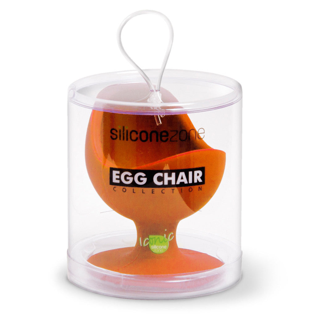 Oranger EggChair Eierbecher in der Produktverpackung