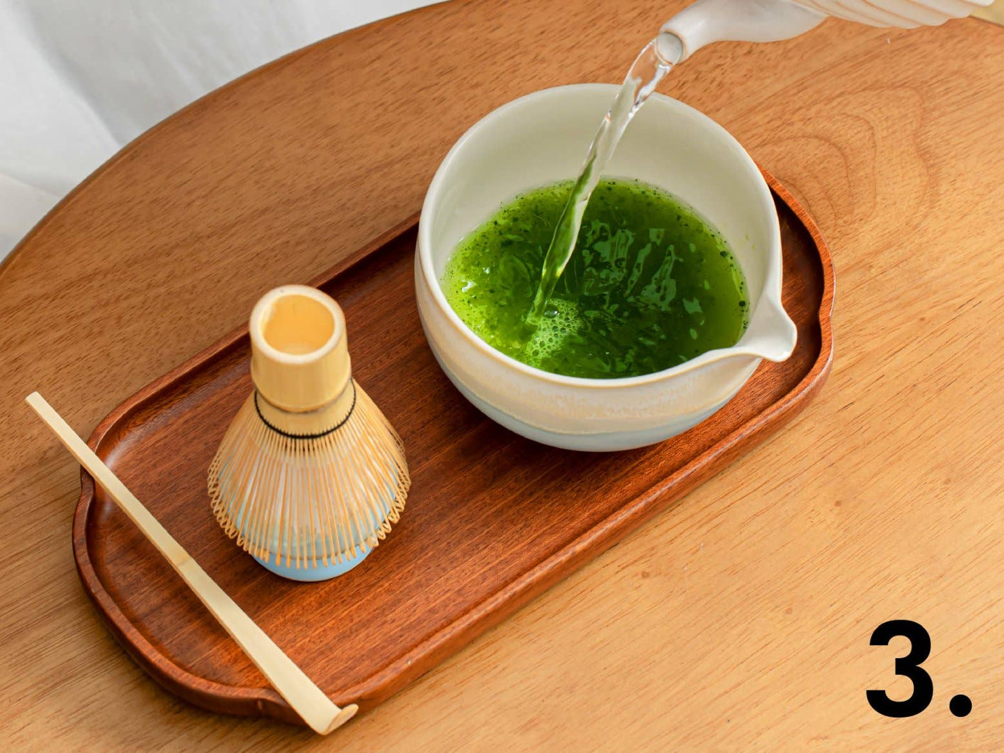 Matcha-Schale Chawan mit Ausgießer, 450 ml