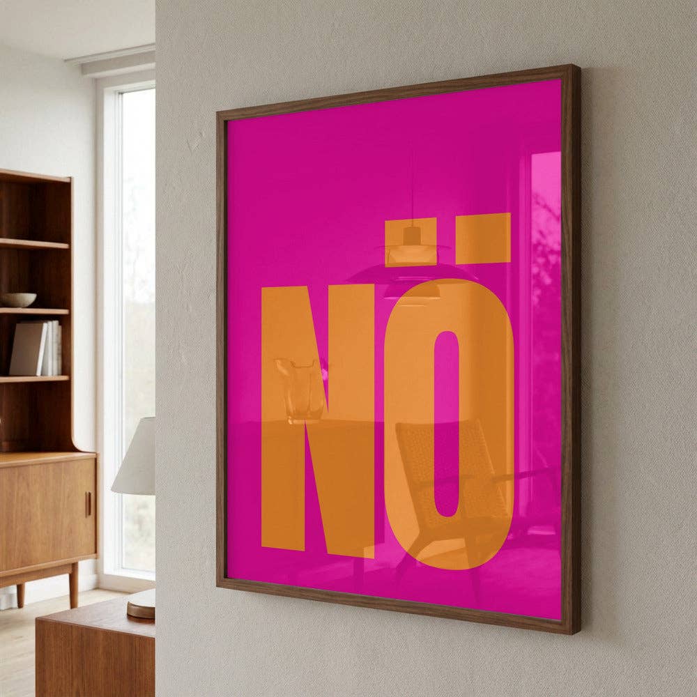 Kunstdruck - NÖ-Typografie