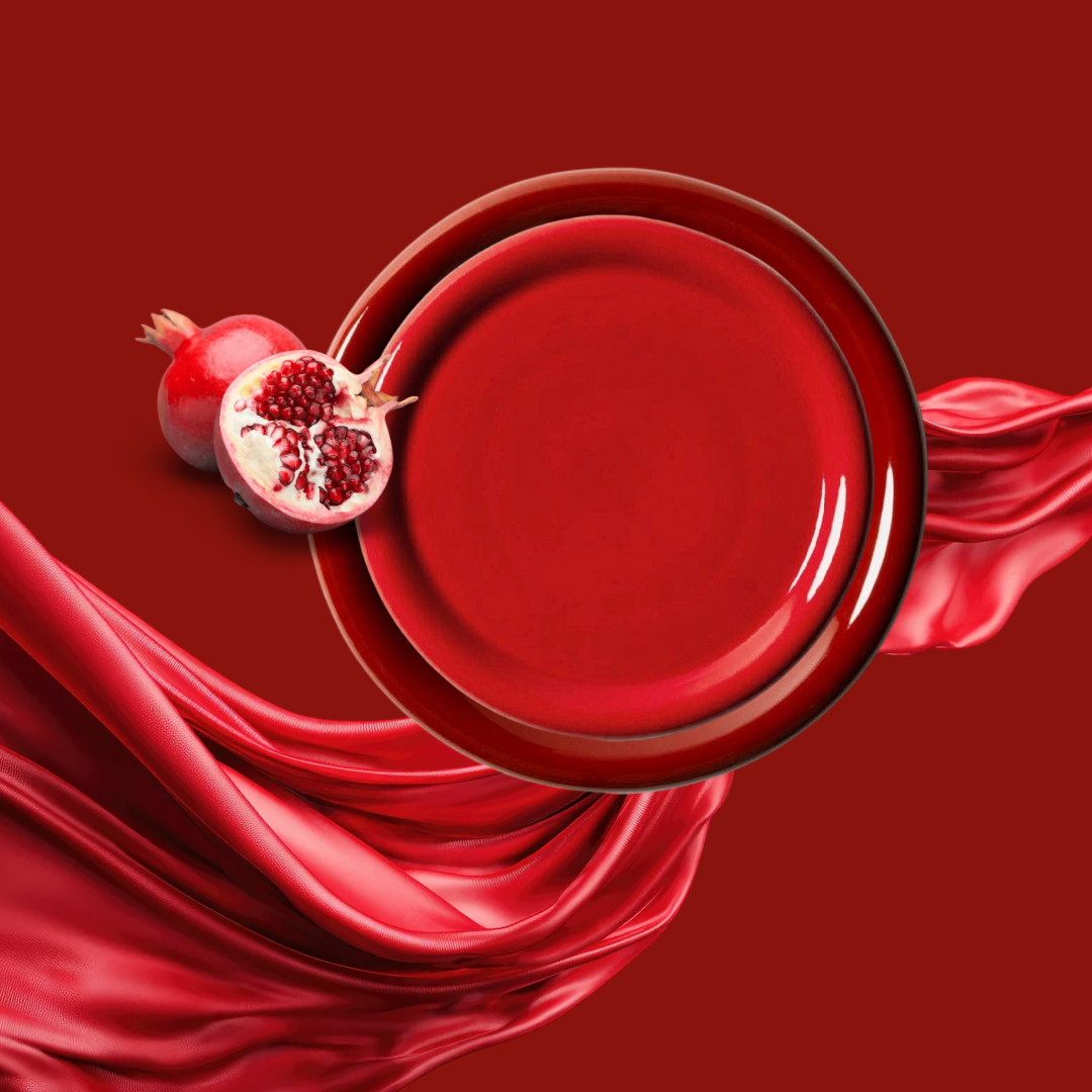 Teller Kastanienbraun