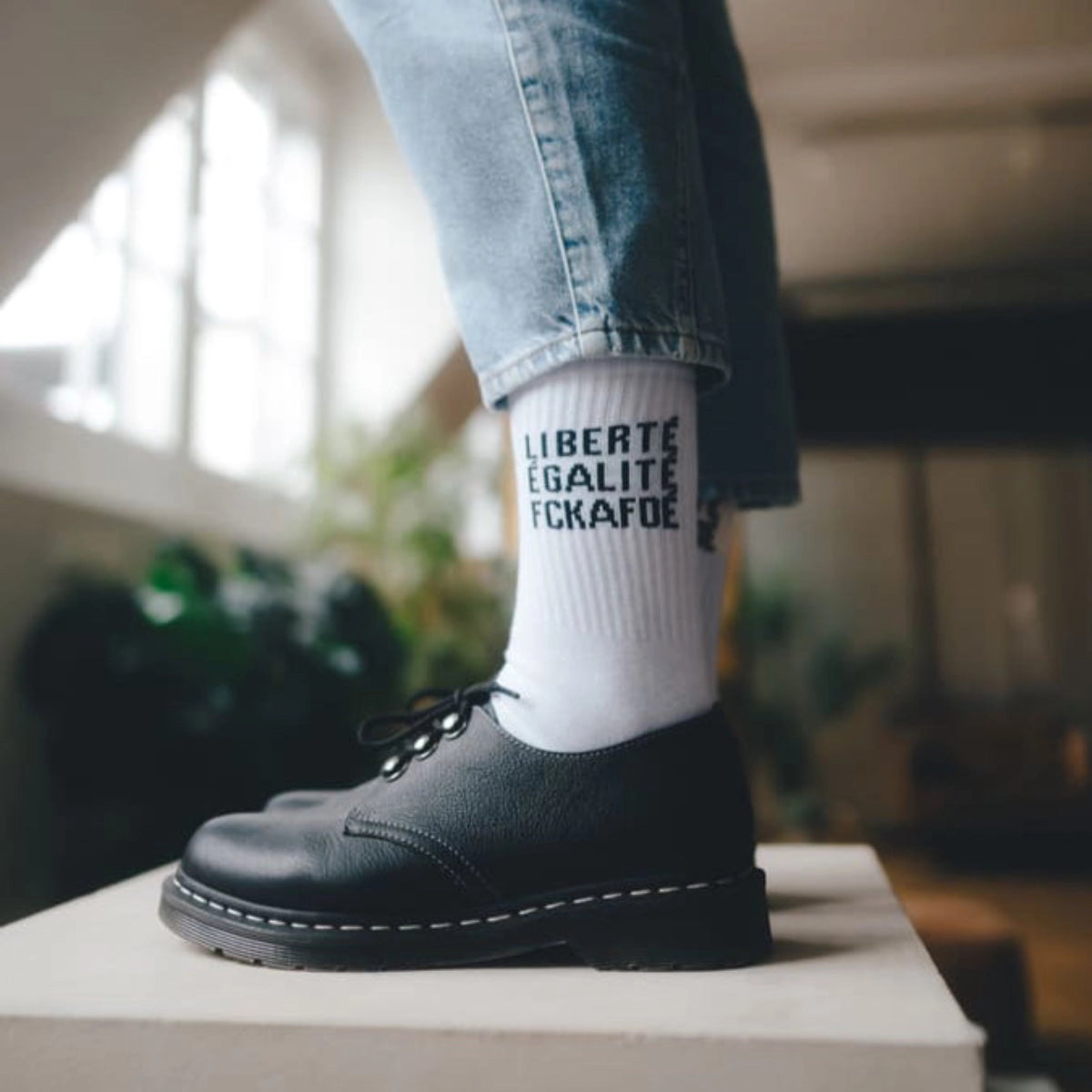 Socks FCKAFDÉ white