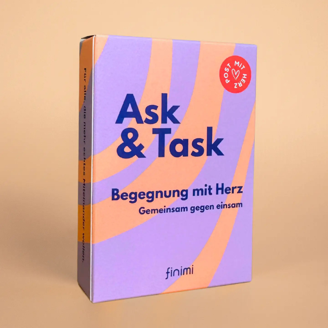 Ask & Task Edition „Begegnung mit Herz“ von finimi
