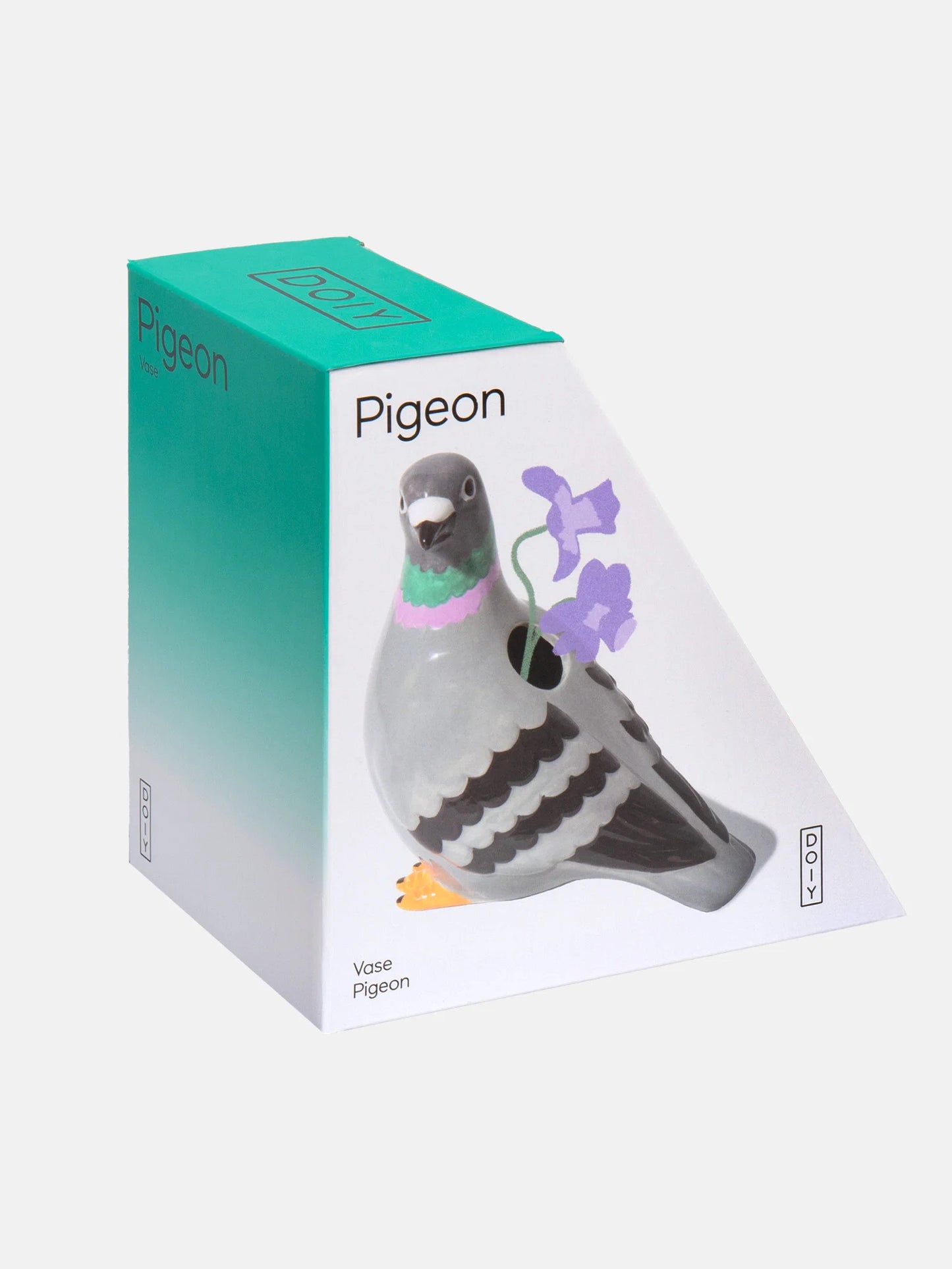 Pigeon Vase von DOIY Design in der Produktverpackung