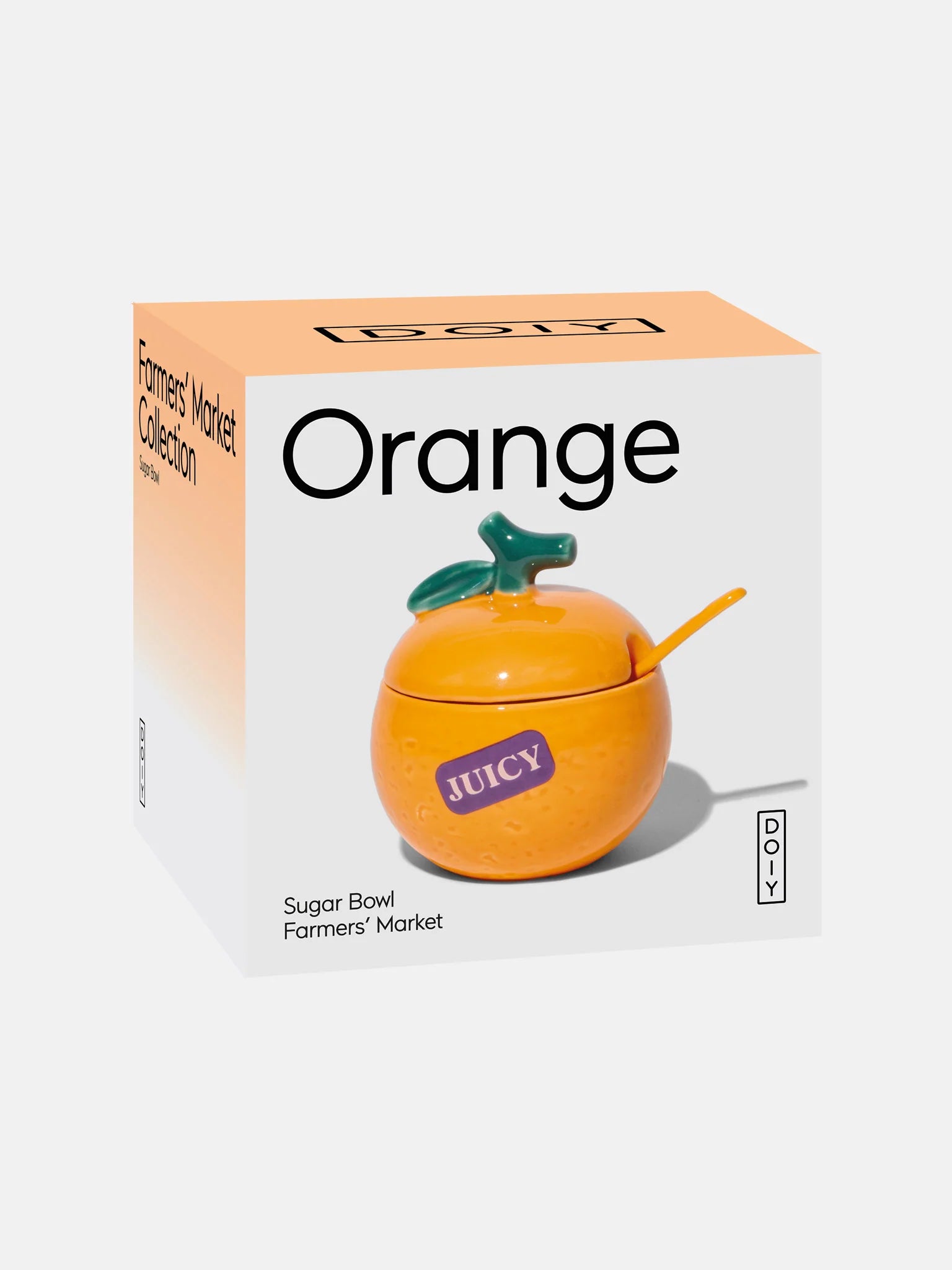 Farmers’ Market Zuckerdose von DOIY Design in der Verpackung