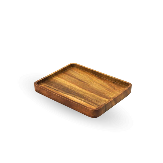 Kleines Tablett aus Akazienholz