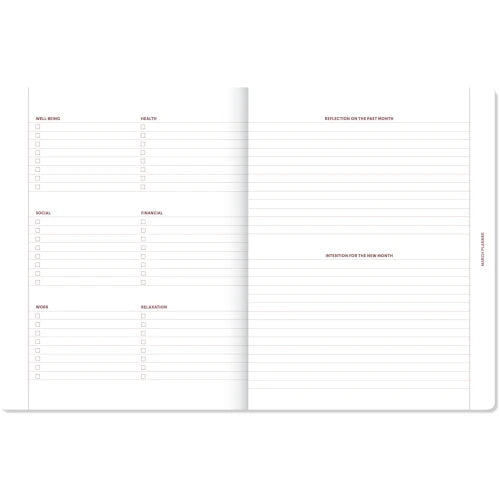 Planungs- und Notizseiten im A-Planner 2027