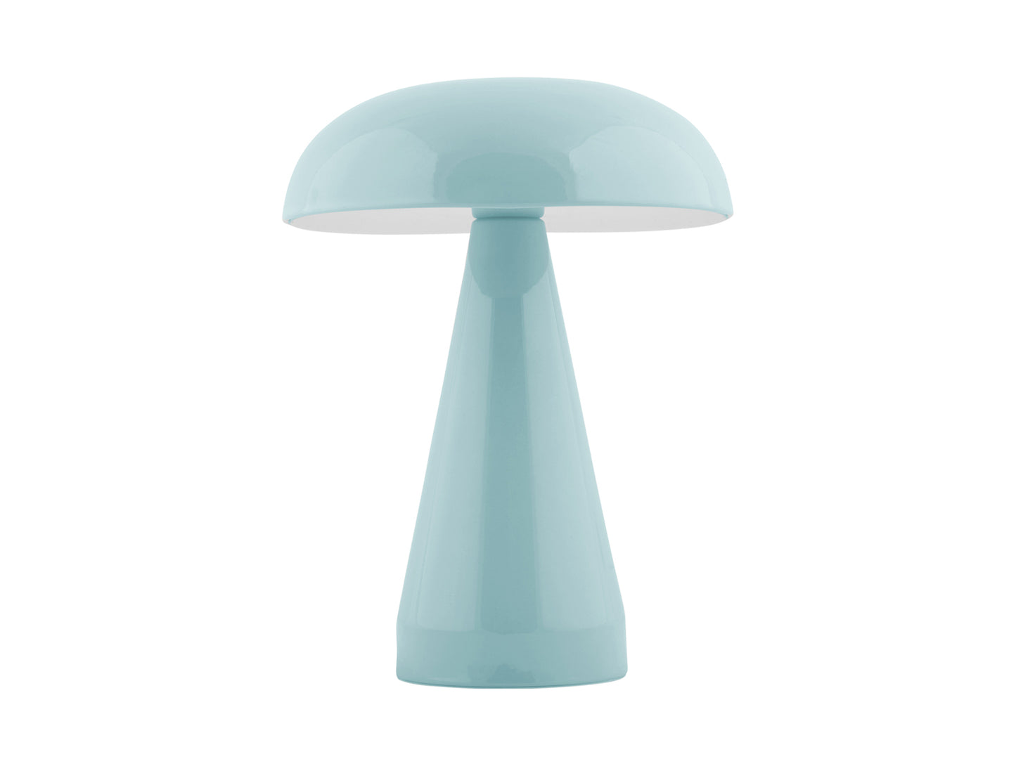 Kabellose Rachel LED-Tischleuchte in Misty Blue