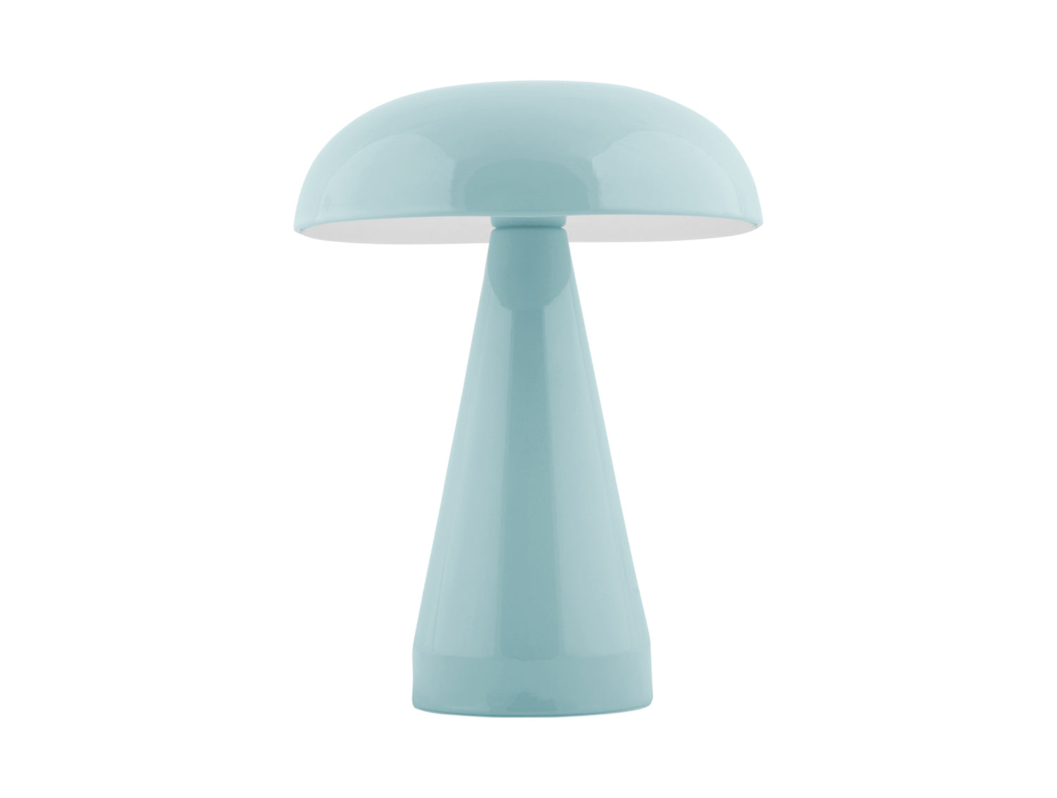 Kabellose Rachel LED-Tischleuchte in Misty Blue