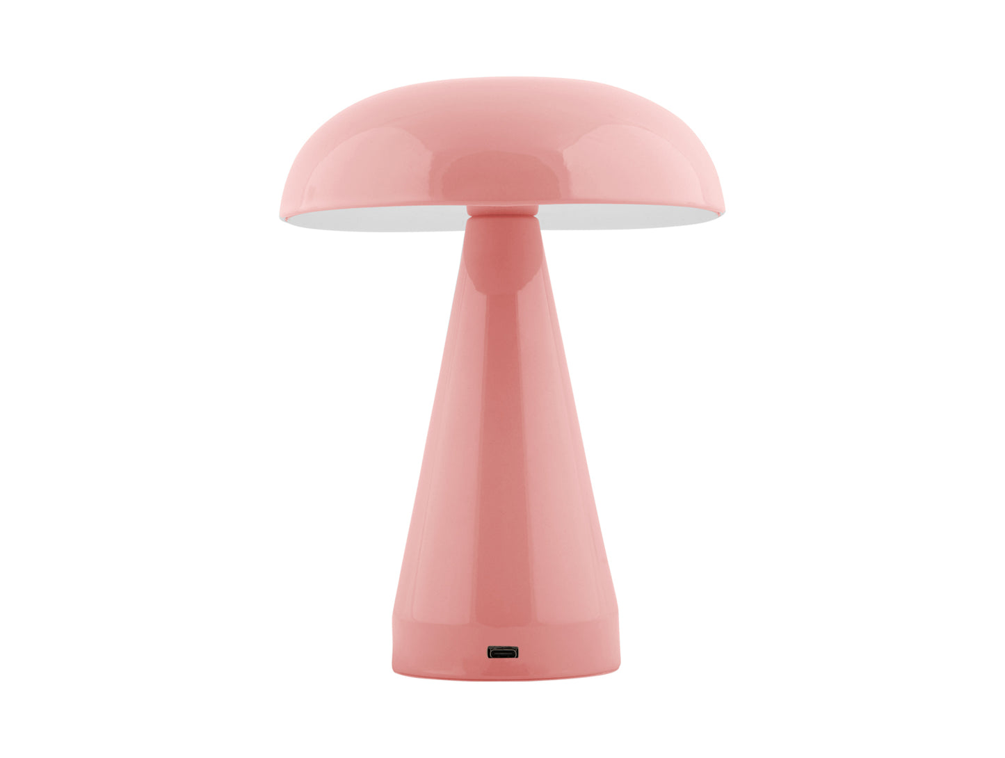 Kabellose Rachel LED-Tischleuchte in Rose Tan