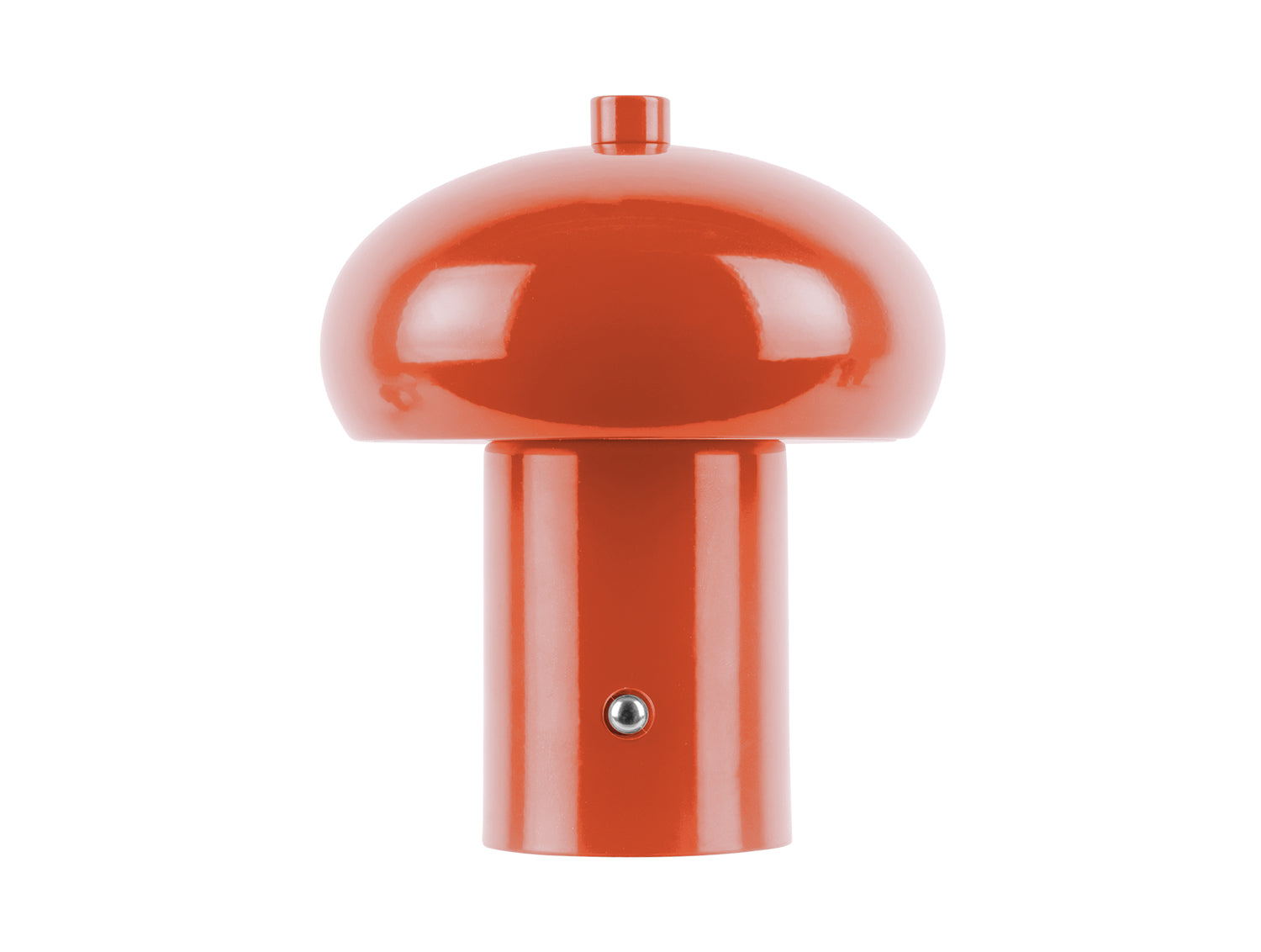 Rote Retro Seta LED-Tischleuchte mit Touch-Schalter