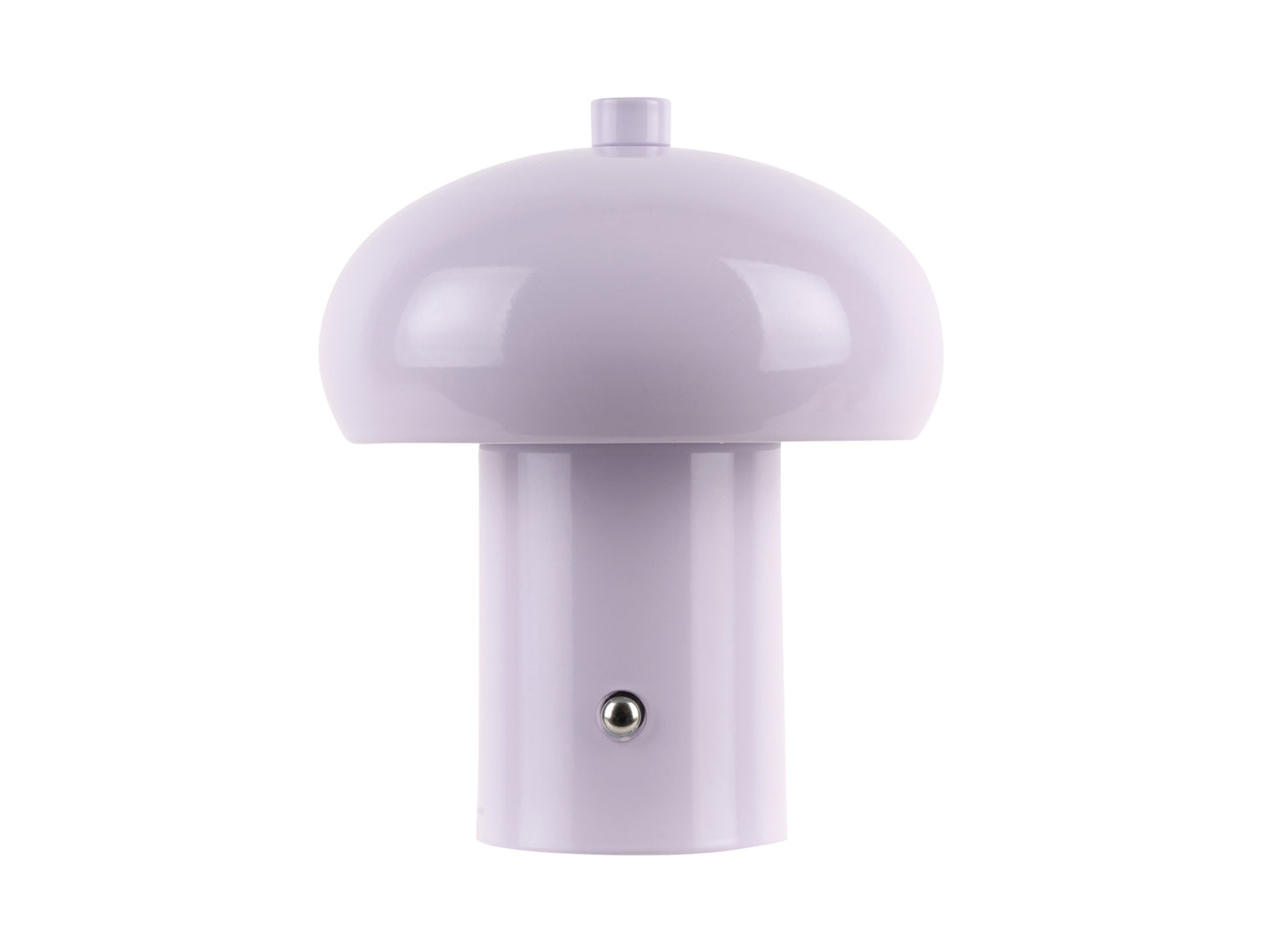 Retro Seta LED-Tischleuchte in Flieder mit Touch-Schalter