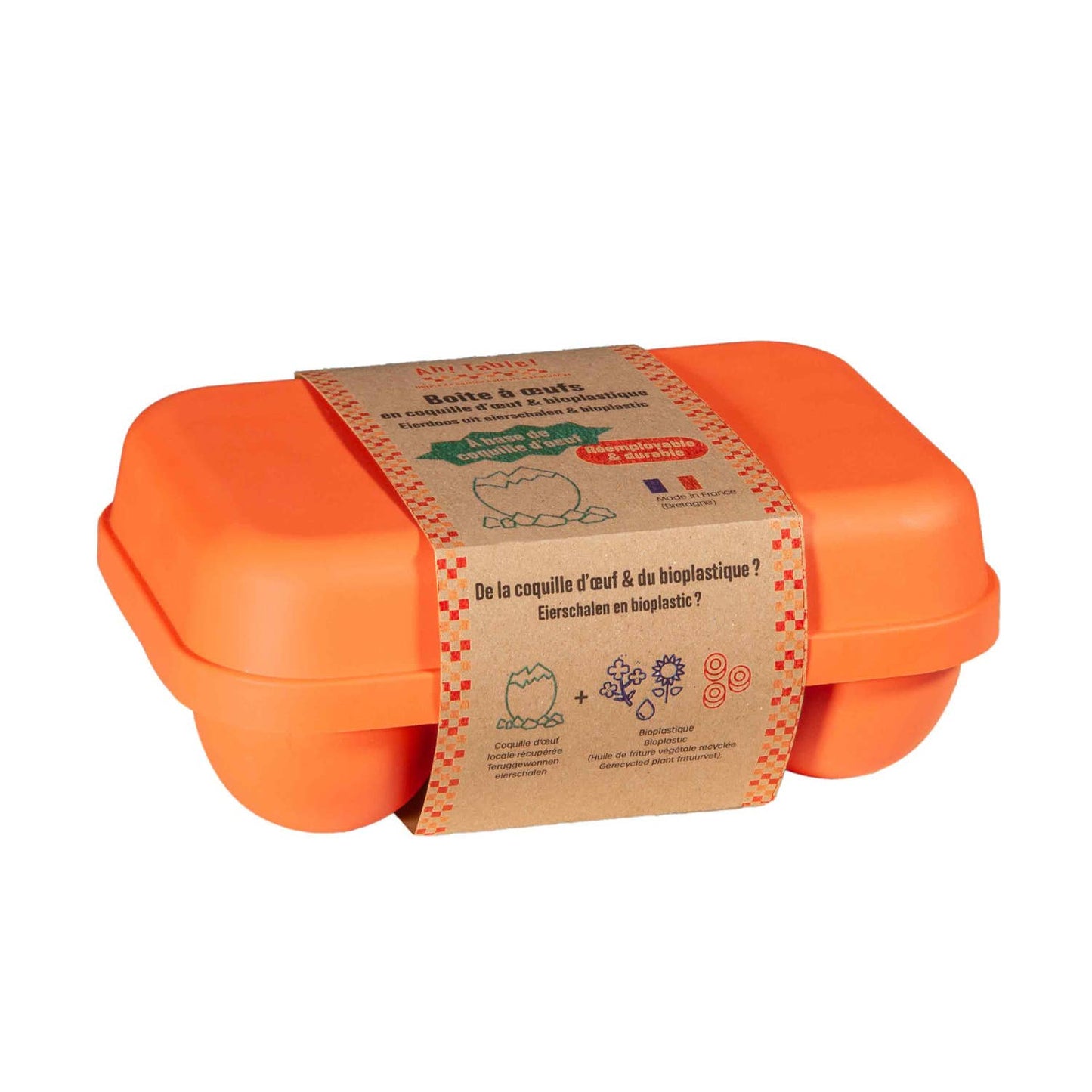 Eierbox aus Eierschale für 6 Eier