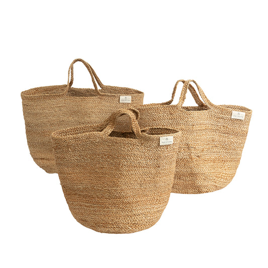 Handmade Jute-Korb