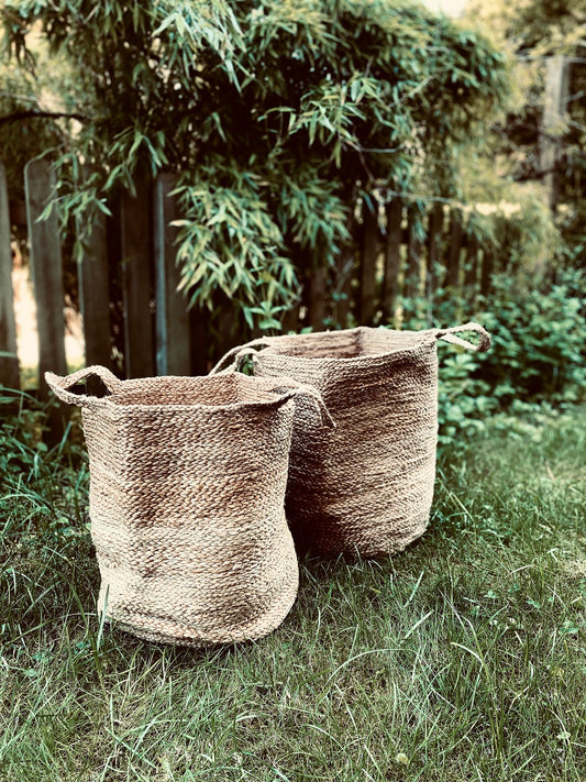 Handmade Jute-Korb